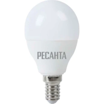Лампа светодиодная Ресанта LL-R-G45-7W-230-4K-E27